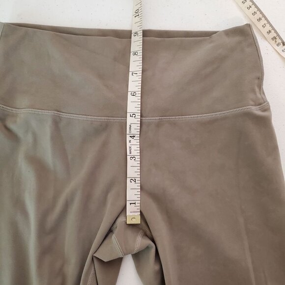 Zyia Active Cropped Leggings 4 Soft Moss Green - Picture 7 of 8